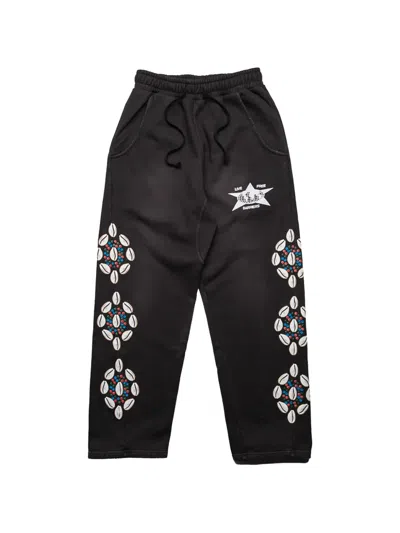 Barriers Cowrie Shell Track Pants In Black