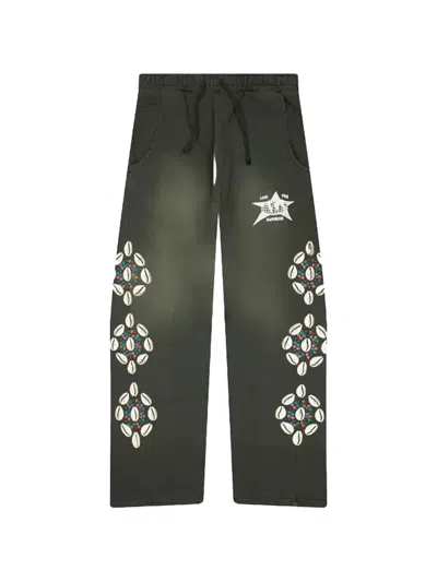 Barriers Cowrie Shell Track Pants In Black