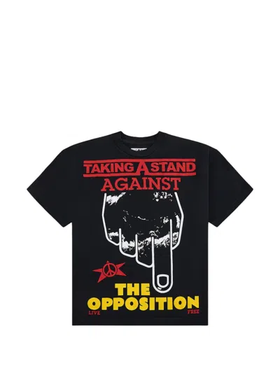 Barriers Graphic T-shirt In Black