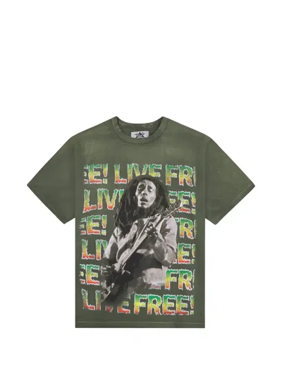 Barriers Irie Graphic-print T-shirt In Green