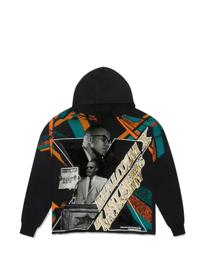 Barriers Shabazz Graphic-print Hoodie In Black