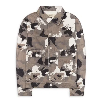 Barriers Star Hooded Nylon Jacket Multicolor