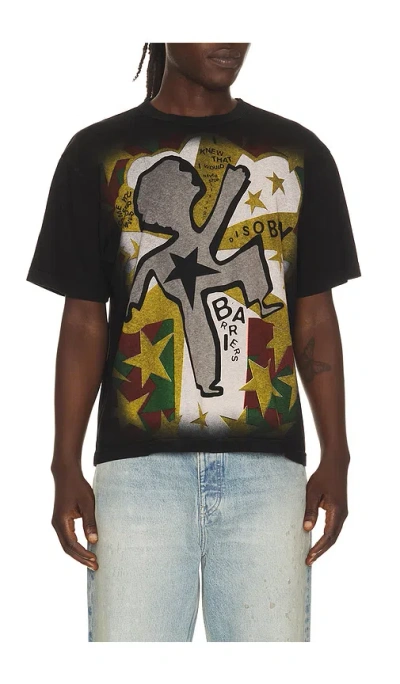 Barriers Worldwide Disobey Tee In Black