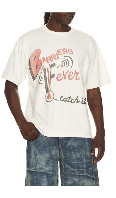 Barriers Worldwide Fever Tee In White