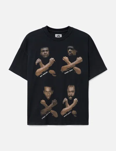 Barriers Worldwide Higher Learning Aged T-shirt In Black