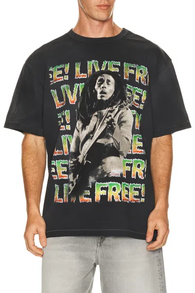 Barriers Worldwide Irie Tee In Vintage Black