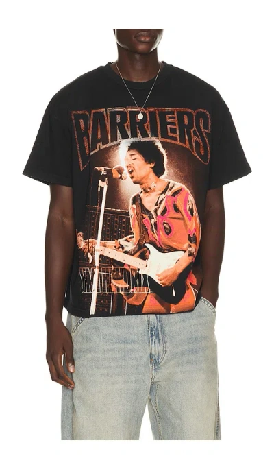 Barriers Worldwide X Jimi Hendrix Soul Brother Tee In Black