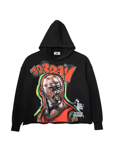Barriers X King Phade Graphic-print Hoodie In Blue