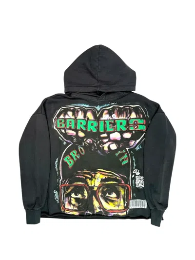 Barriers X King Phade X Spike Lee Graphic-print Hoodie In Black