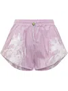 Barrow 3d Palm Shorts In Loto/lotus