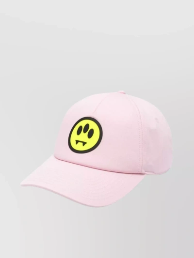 Barrow Adjustable Back Strap Cap In Pink