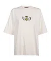 Barrow Angel Appliqué T-shirt In White