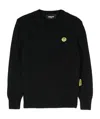 Barrow Appliqué-logo Sweater In Black