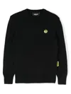 Barrow Appliqué-logo Sweater In Black
