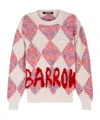 Barrow Argyle-pattern Jumper In Pink