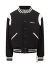 Barrow Black Varsity Jacket In Black