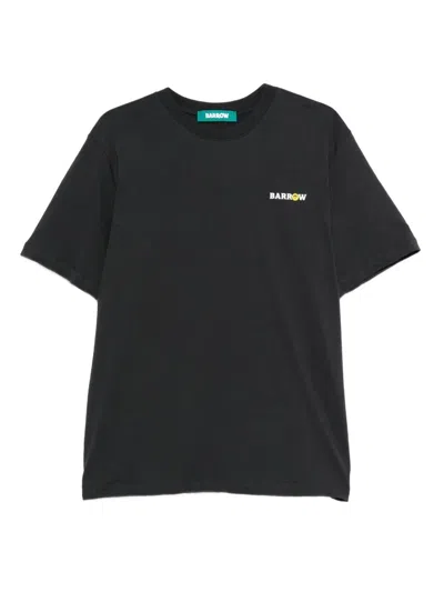 Barrow Graphic-print T-shirt In Black