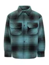 Barrow Overshirt Checked Green And Black In Green