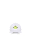 Barrow Signature Cap With Adjustable Strap And Curved Brim In White