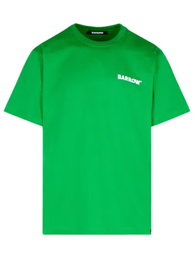 Barrow Basic Green Cotton T-shirt