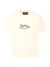 Barrow Bear-print Cotton T-shirt In White