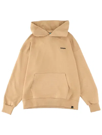 Barrow Beige Cotton Sweatshirt