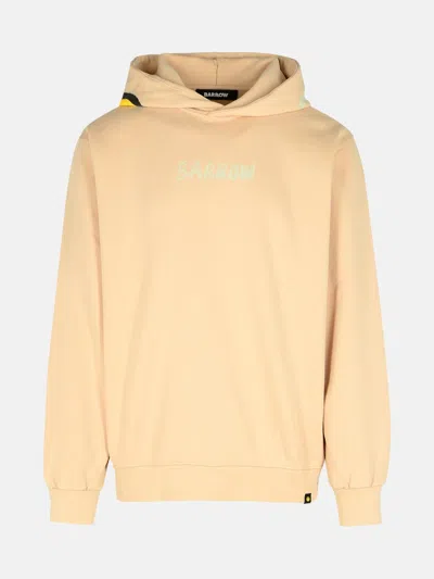 Barrow Beige Cotton Sweatshirt