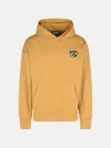 Barrow Beige Cotton Sweatshirt In Animal Print