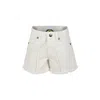 Barrow Beige Shorts For Girl With Smiley In Beige
