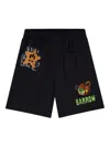 Barrow Graphic-print Shorts In Black