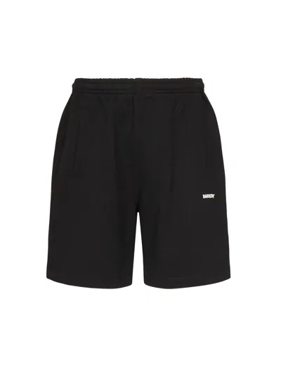 Barrow Bermuda In Fleece Iconic In Black