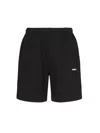 Barrow Bermuda In Fleece Iconic In Nero