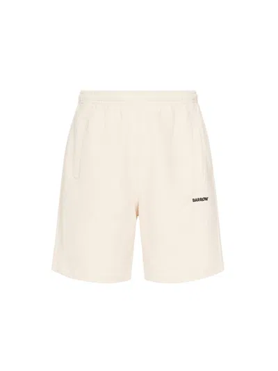 Barrow Bermuda In Fleece Iconic In Vanilla