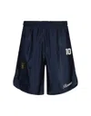 Barrow Bermuda Shorts In Blue Triacetate