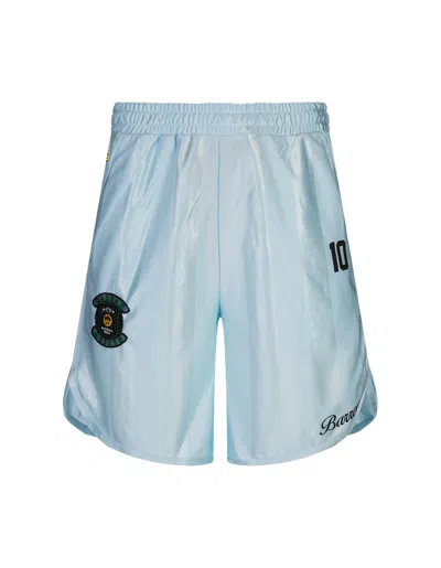 Barrow Bermuda Shorts In Light Blue Triacetate In Blue 1