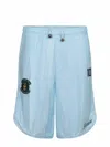 Barrow Bermuda Shorts Made Of Polyester. In Blue