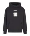 Barrow Unisex Hooded Sweatshirt Kangaroo Pocket In Black
