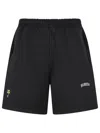Barrow Logo Drawstring Shorts In Black