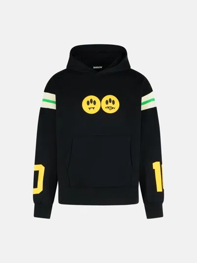 Barrow Black Cotton Sweatshirt