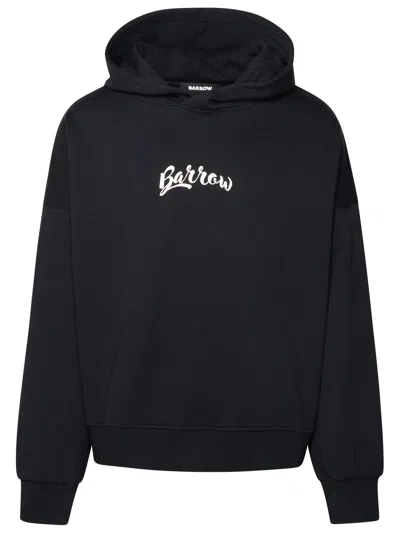 BARROW BLACK COTTON SWEATSHIRT