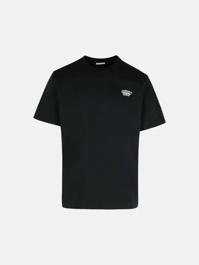 Barrow Black Cotton Orso T-shirt