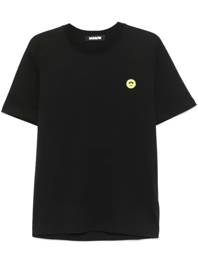 BARROW T-SHIRT IN BLACK COTTON