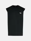 Barrow Black Cotton Tank Top In Black