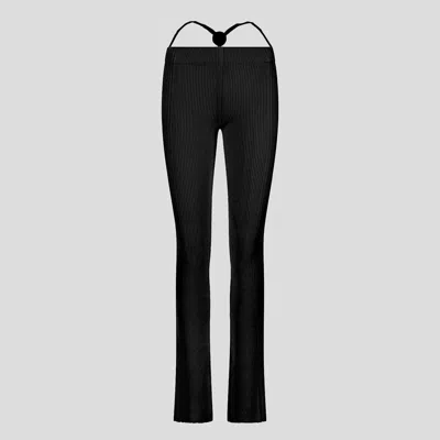 Barrow Black Stretch Logo Leggings