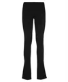 Barrow Black Stretch Logo Leggings In Black