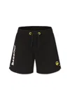 Barrow Logo-print Swim Shorts In Black