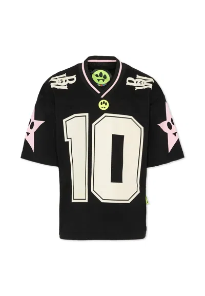 BARROW BLACK T-SHIRT FOR GIRL WITH LOGO