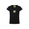 Barrow Short-sleeved Pattern T-shirt In Black