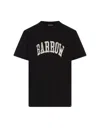 Barrow T-shirt Washed Print Nera In Black