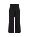 Barrow Embroidered-logo Motif-zip Track Pants In Black